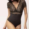 Lingerie Empreinte Bodysuits | Romy Embroidery Bodysuit