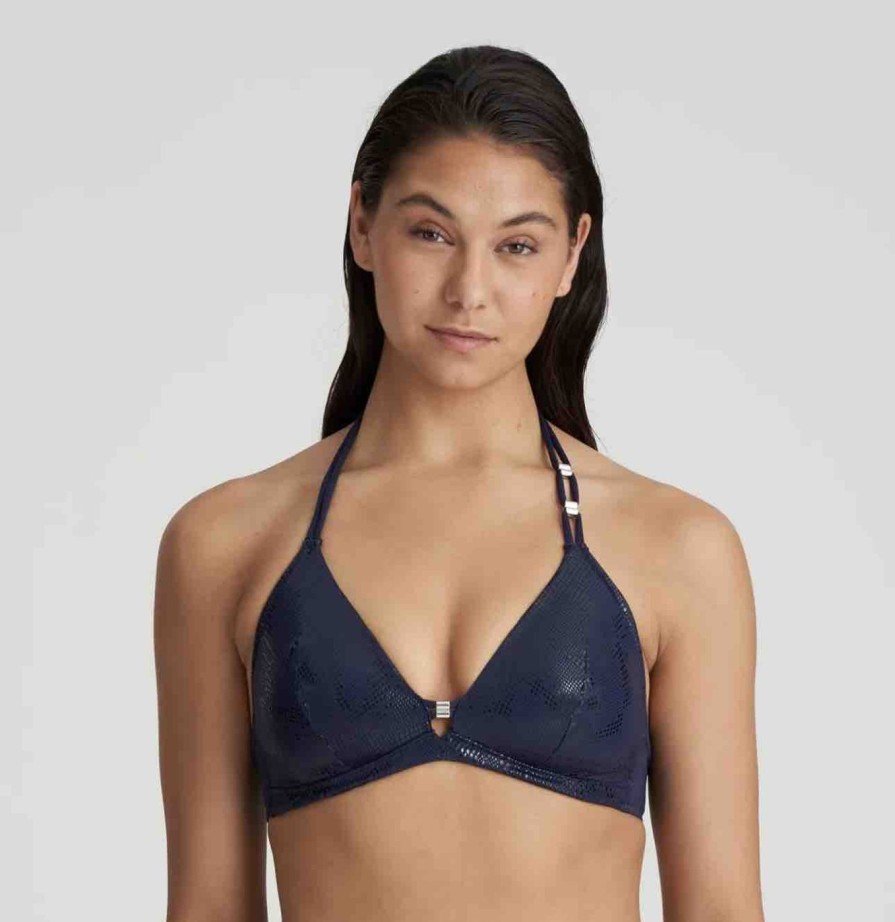 Swim Marie Jo Triangle Bikinis | San Domino Padded Triangle Bikini Top