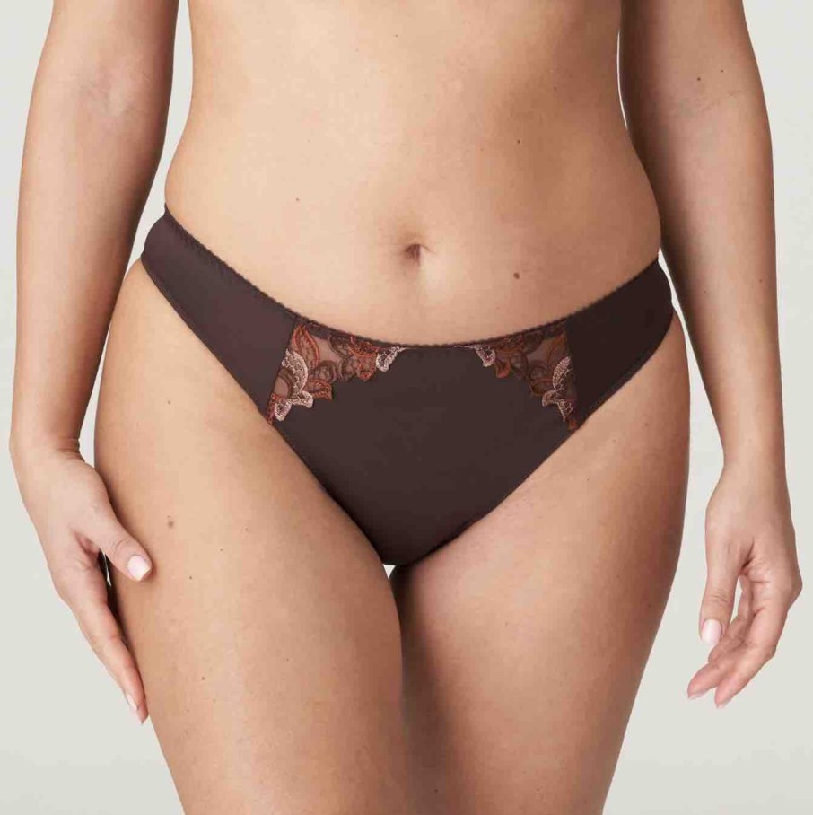 Lingerie PrimaDonna Thongs | Deauville Ristretto Thong