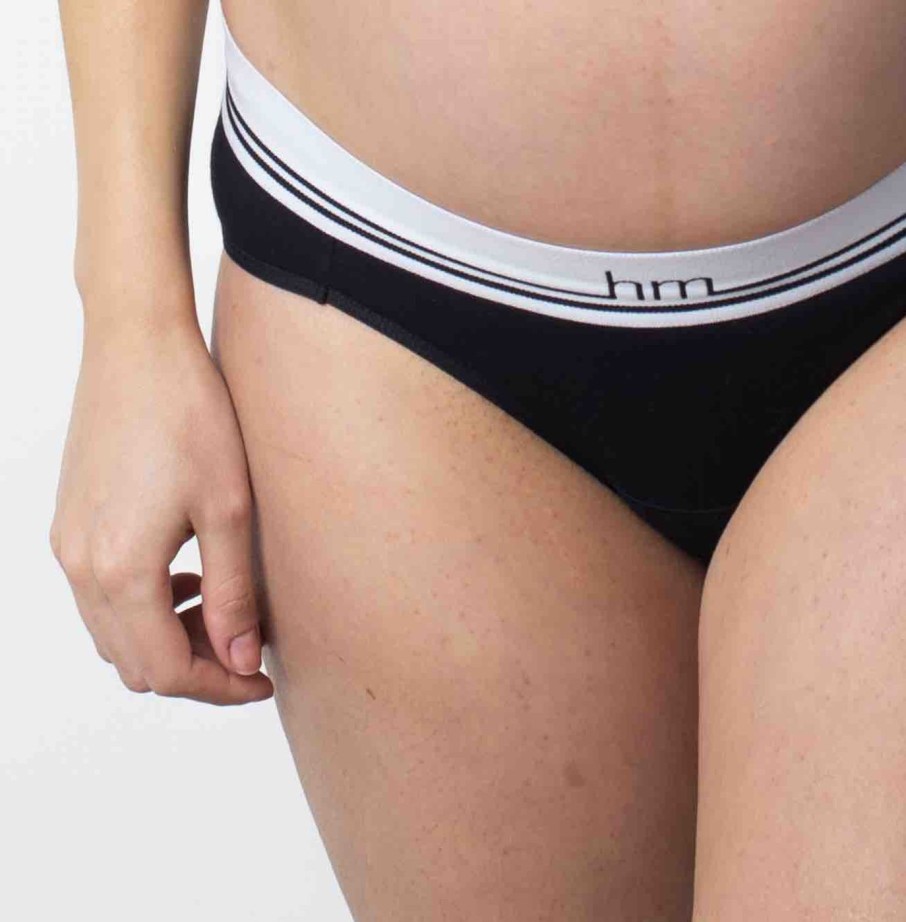 Maternity Hot Milk Under The Bump Briefs | Icon Cotton Leakproof Bikini Brief