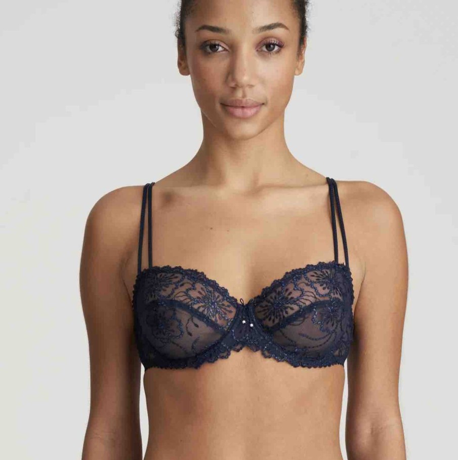 Lingerie Marie Jo Balcony Bras | Jane Velvet Balcony Bra