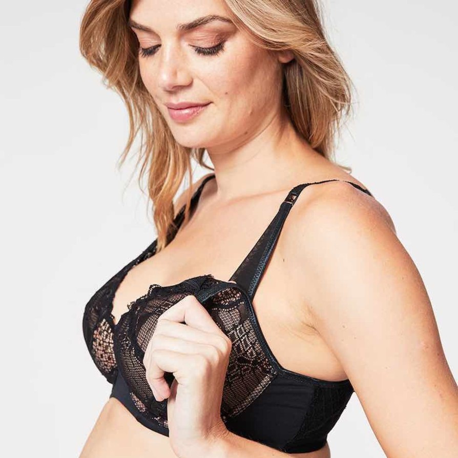 Maternity Cake Maternity Flexiwire | Truffles Flexiwire Plunge Nursing Bra