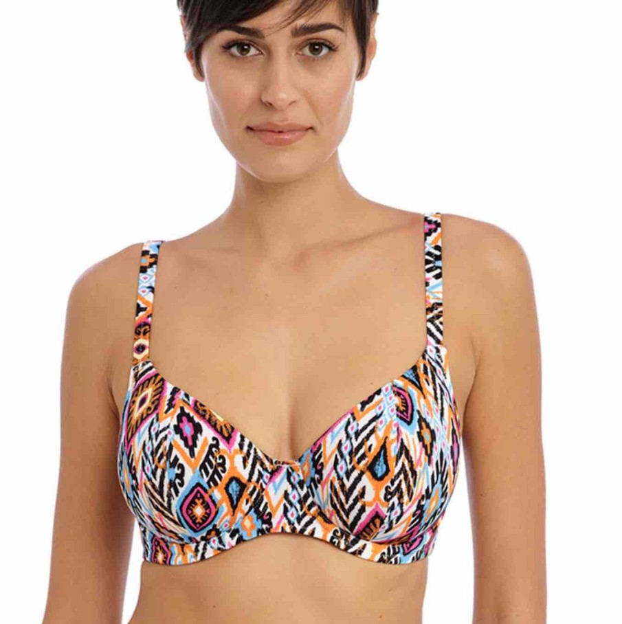 Swim Freya Swim Plunge Bikinis | Viva La Fiesta Plunge Bikini Top