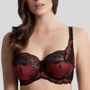 Lingerie Panache Full Cup Bras | Clara Full Cup Bra Noir Ruby