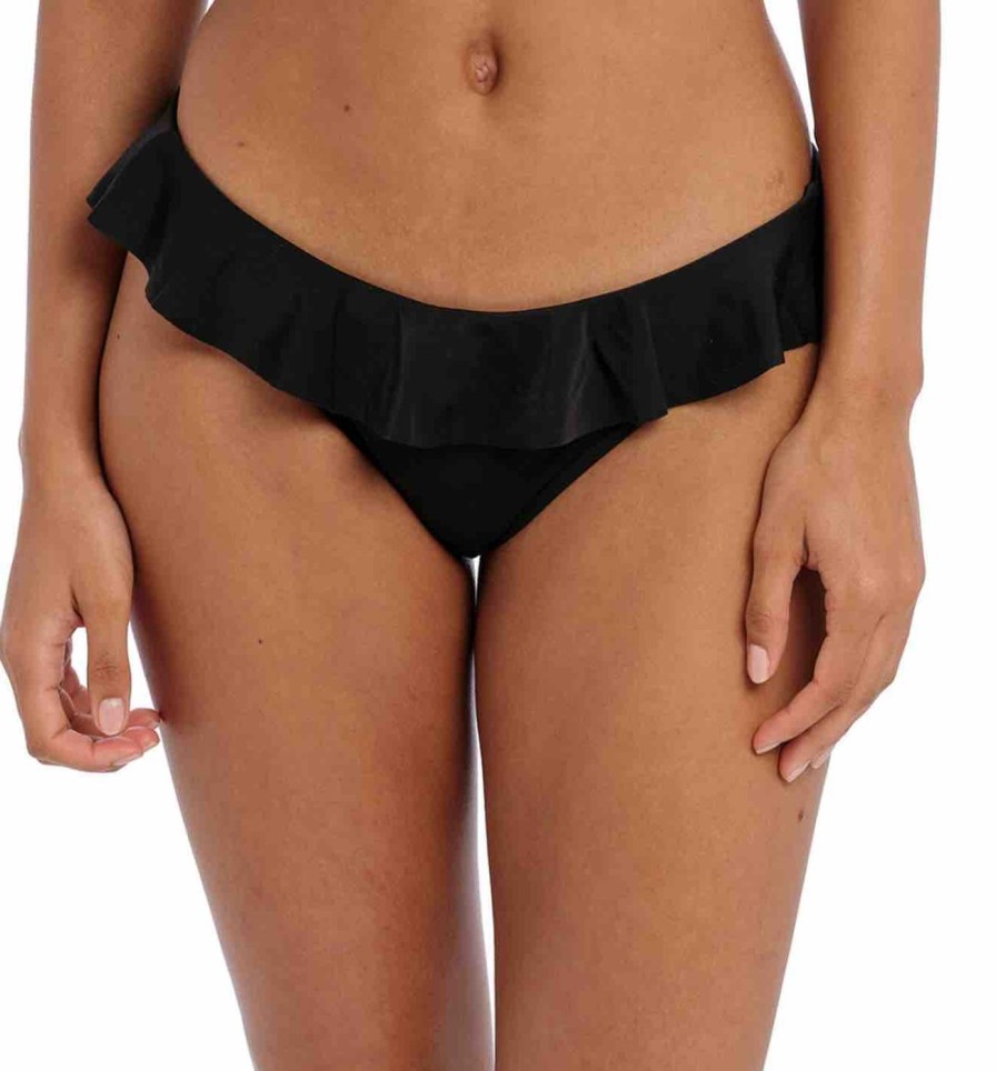 Swim Freya Swim Bikini Briefs | Jewel Cove Plain Italini With Frill Brief