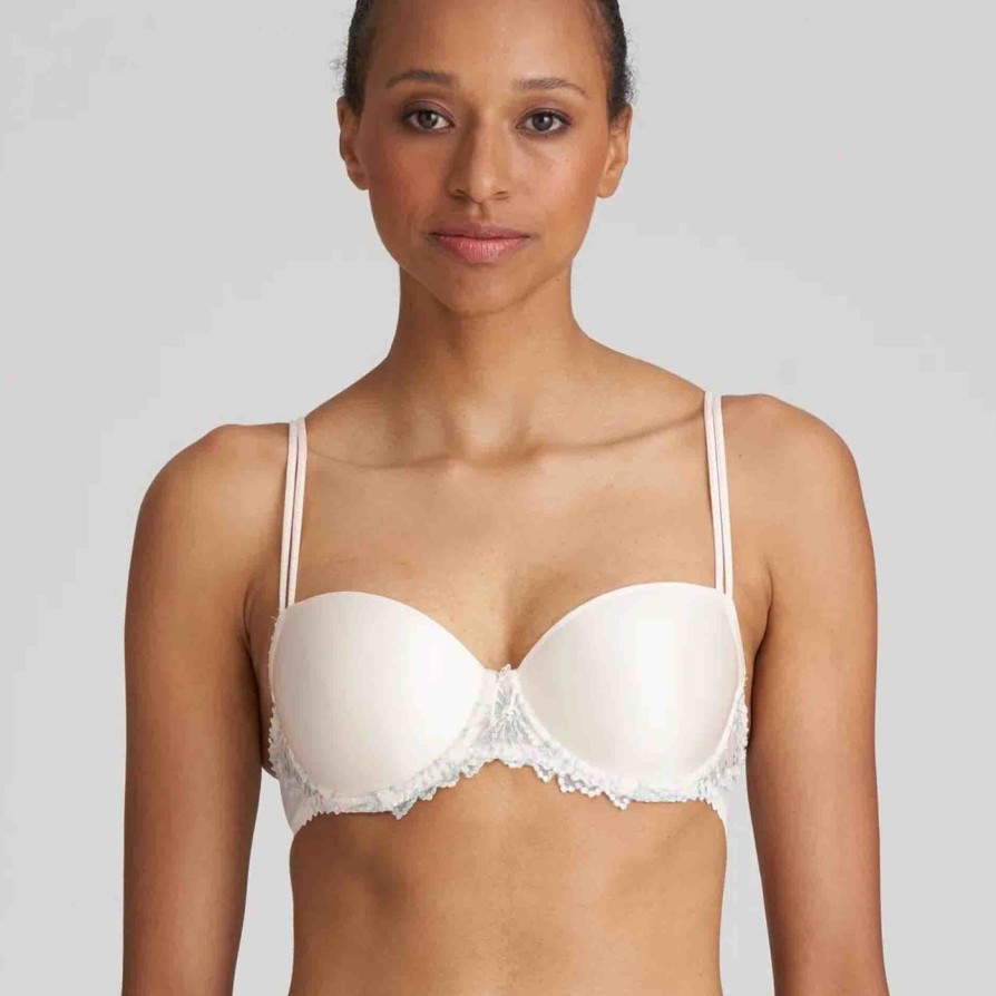 Lingerie Marie Jo Balcony Bras | Jane Boudoir Cream Padded Balcony Bra