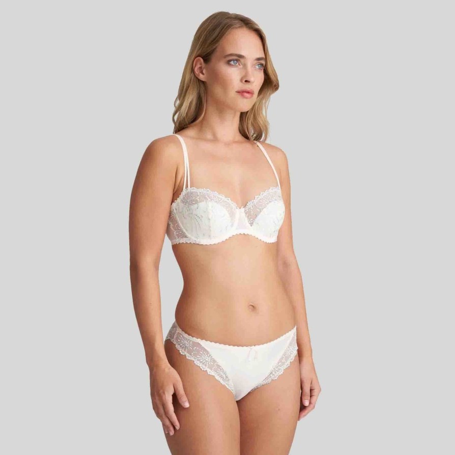 Lingerie Marie Jo Balcony Bras | Jane Boudoir Cream Half Padded Balcony Bra