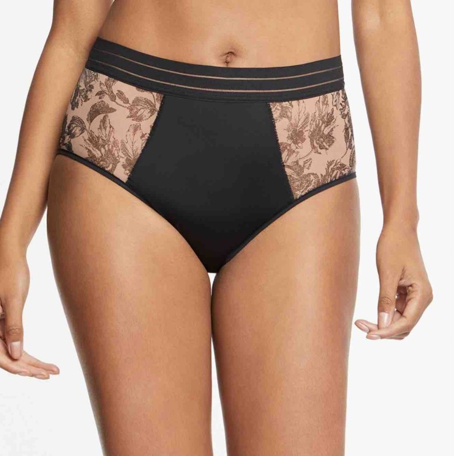 Lingerie Lejaby Briefs | Nufit Garden High Waisted Brief