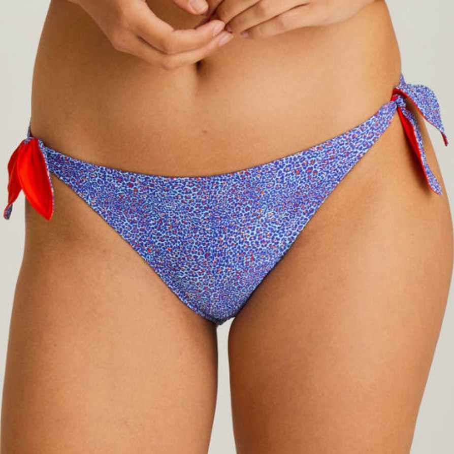 Swim Primadonna Swim Tie Side Briefs | Jacaranda Tie Side Bikini Brief