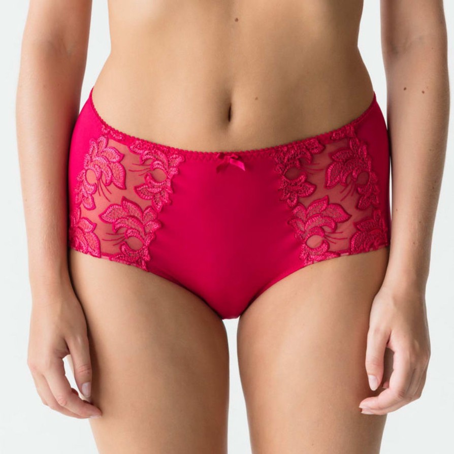 Lingerie PrimaDonna Shorts | Deauville Scarlet Luxury Thong