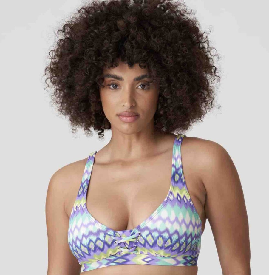 Swim Primadonna Swim Plunge Bikinis | Holiday Plunge Bikini Top