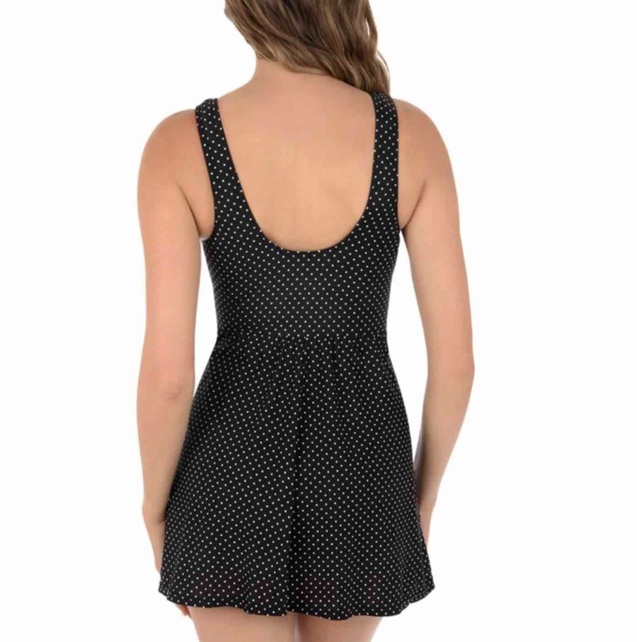 Swim Miraclesuit Swim Accessories | Must Have Pin Point Marais Short Shaping Swimdress