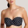 Swim Panache Bandeau Bikinis | Anya Spot Bandeau Bikini Top