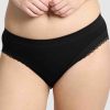 Lingerie Sans Complexe Briefs | Agathe Ribbed Lace Trim Classic Brief