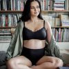 Maternity Hot Milk Over The Bump Briefs | Serenity Bamboo Brief