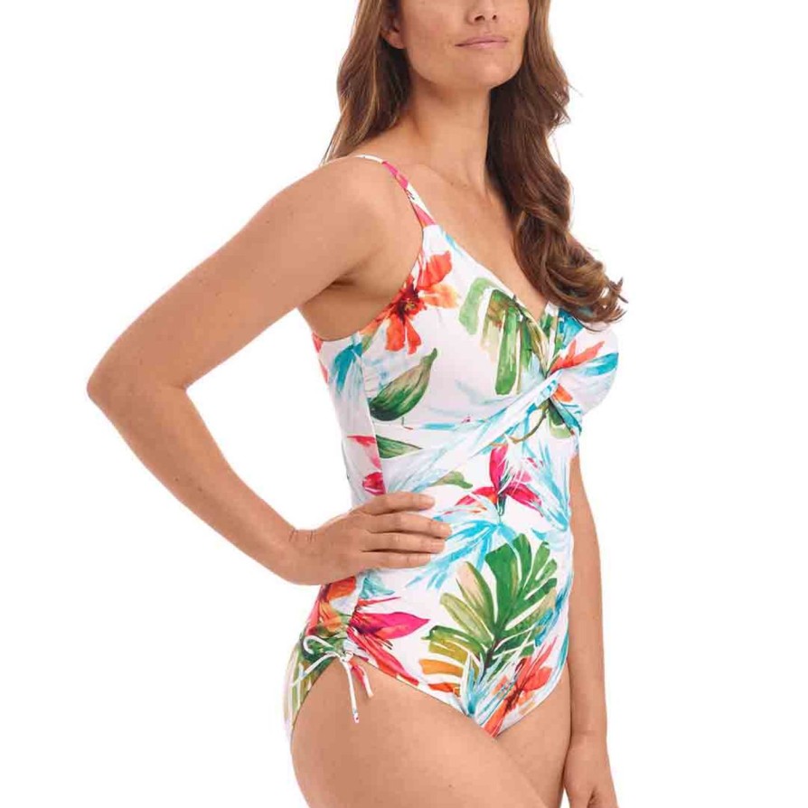 Swim Fantasie Swim Balcony Swimsuits | Kiawah Island Twist Front Adjustable Leg Swimsuit