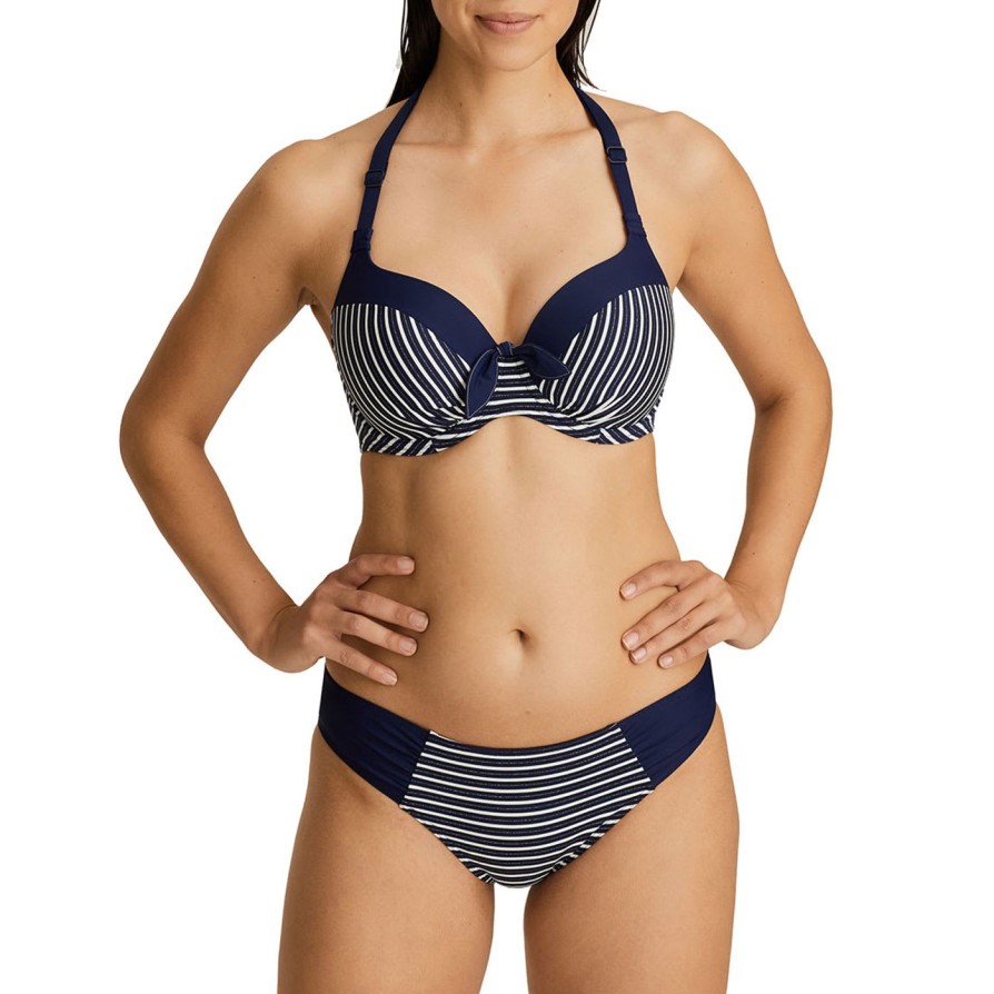 Swim Primadonna Swim Plunge Bikinis | Mogador Padded Full Cup Bikini Top