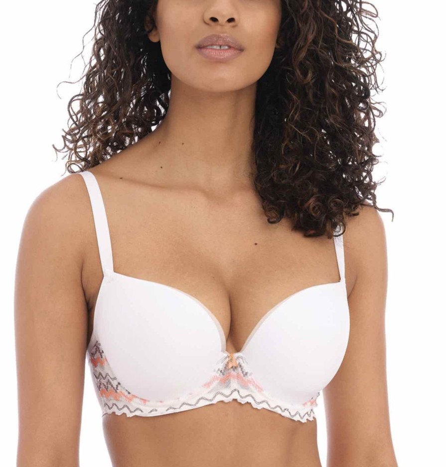 Lingerie Freya Plunge Bras | Festival Vibe Uw Moulded Plunge T-Shirt Bra