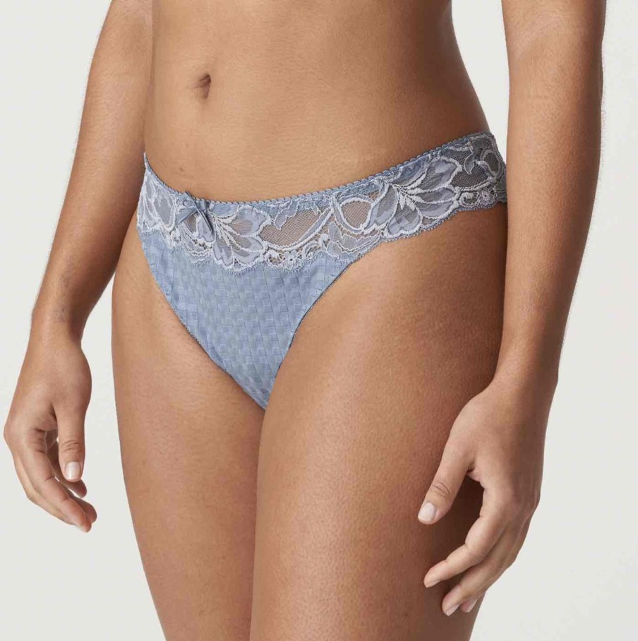 Lingerie PrimaDonna Thongs | Madison Thong Atlantic Blue