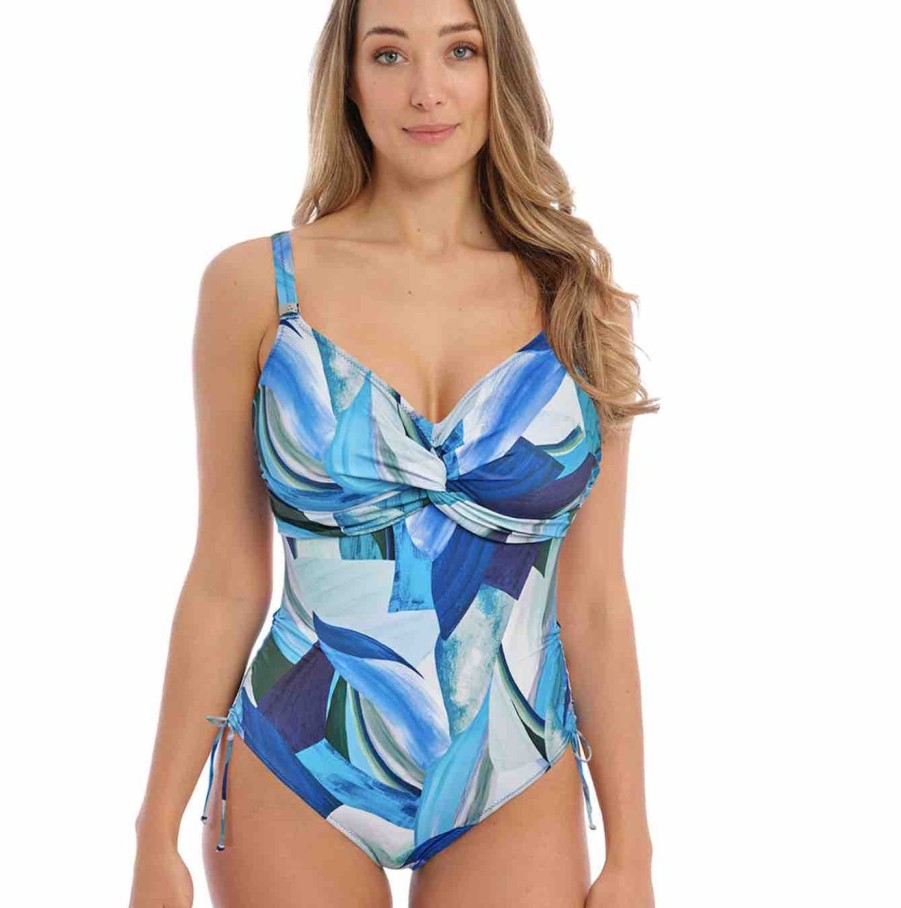 Swim Fantasie Swim Balcony Swimsuits | Aguada Beach Twist Front Swimsuit With Adjustable Leg