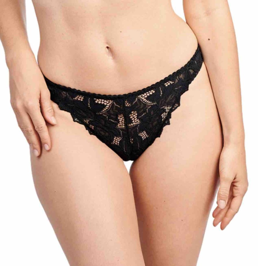 Lingerie Sans Complexe Thongs | Arum Low Rise Scalloped Lace Thong