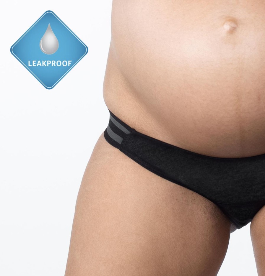 Maternity Hot Milk Under The Bump Briefs | Elevated Cotton Leakproof Bikini Brief