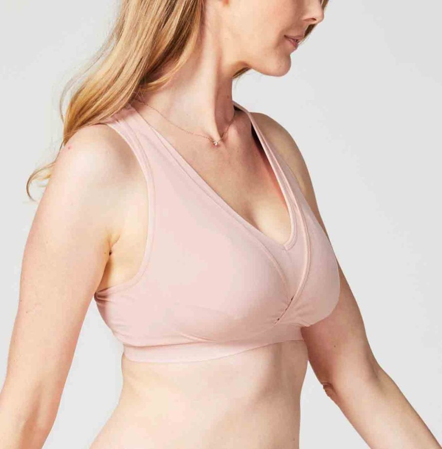 Maternity Cake Maternity Crop Tops | Lotus Hands Free Pumping Bra B-Dd