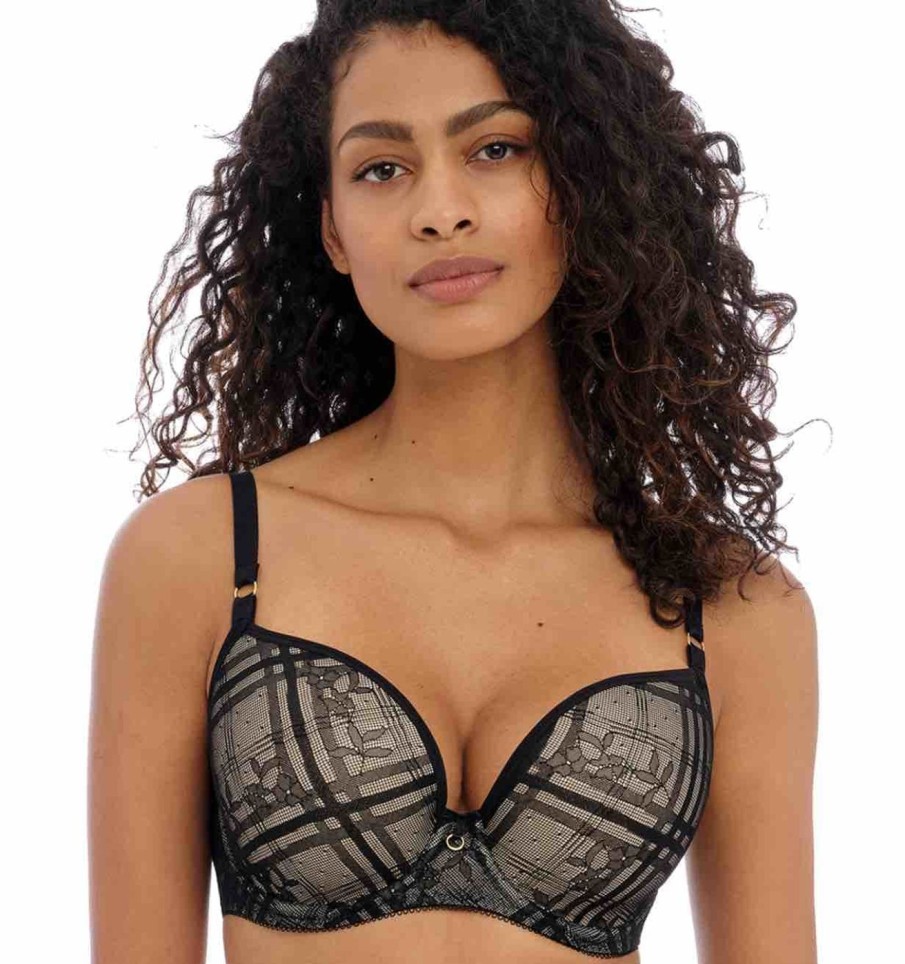 Lingerie Freya Plunge Bras | Freya Fatale Uw Moulded Plunge T-Shirt Bra