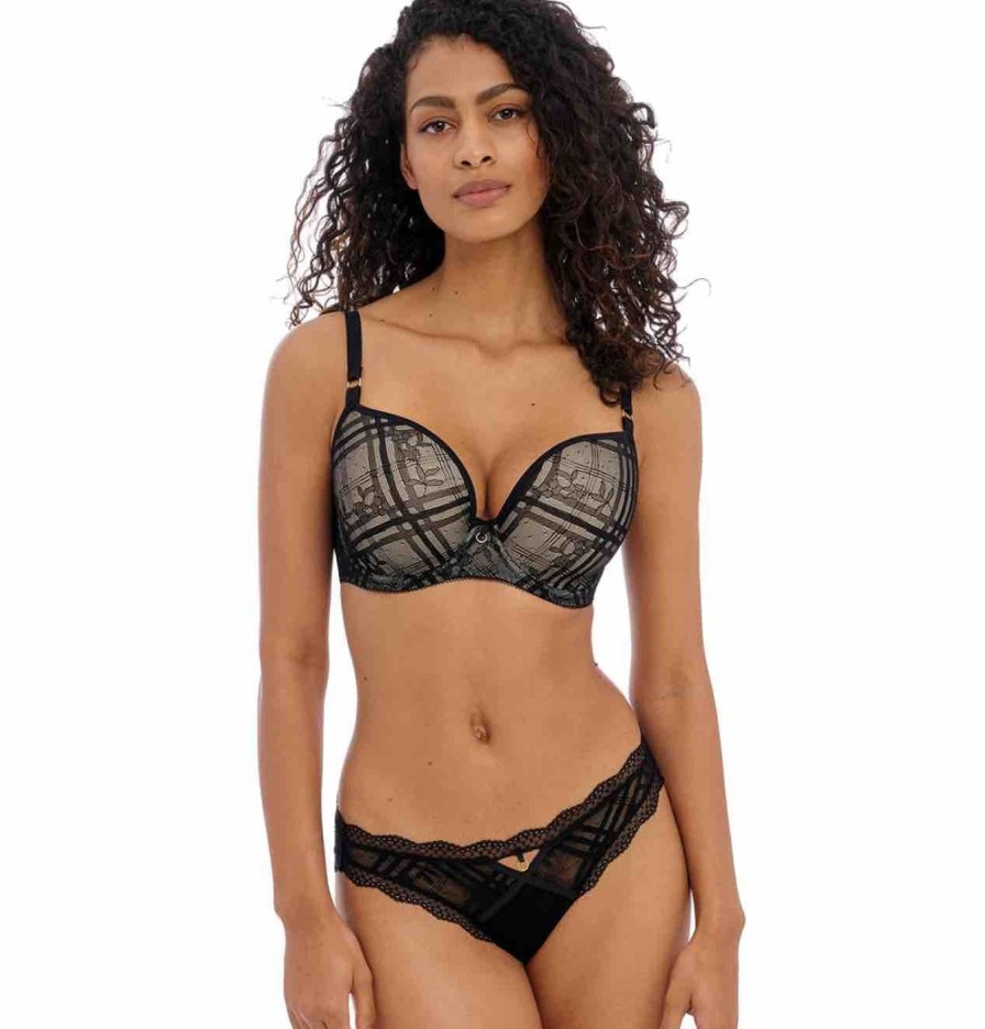 Lingerie Freya Plunge Bras | Freya Fatale Uw Moulded Plunge T-Shirt Bra