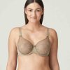 Lingerie PrimaDonna Full Cup Bras | Madison Golden Olive Seamless Non Padded Bra