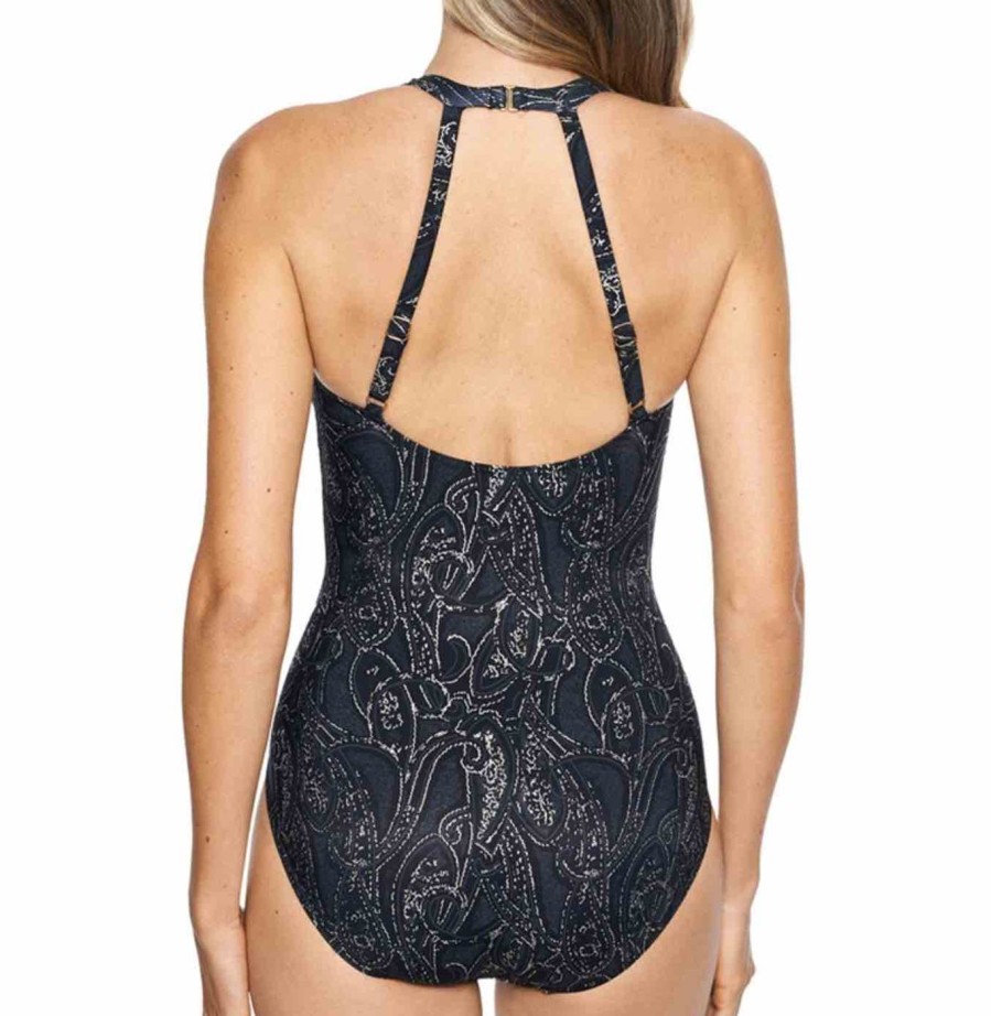 Swim Miraclesuit Control Swimsuits | Wrapsody Crossover One Piece Shaping Swimsuit