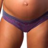 Maternity Hot Milk Under The Bump Briefs | Temptation Graphite Bikini Brief