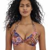 Swim Freya Swim Halterneck Bikinis | Santiago Nights Uw Halter Bikini Top