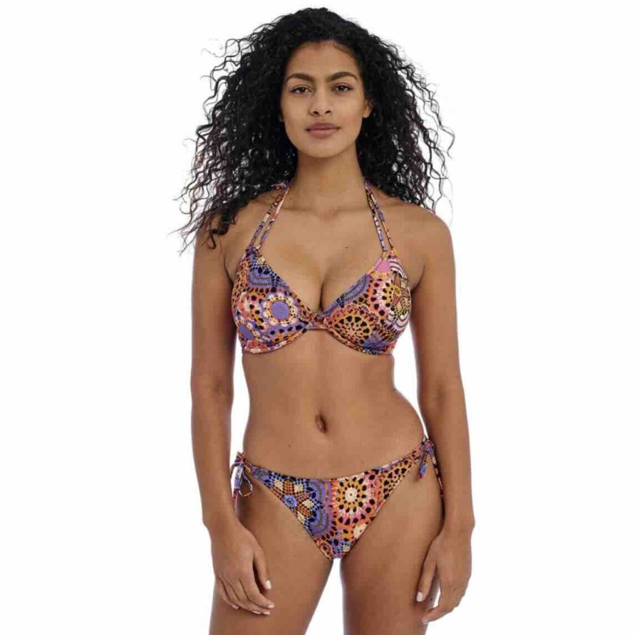 Swim Freya Swim Halterneck Bikinis | Santiago Nights Uw Halter Bikini Top