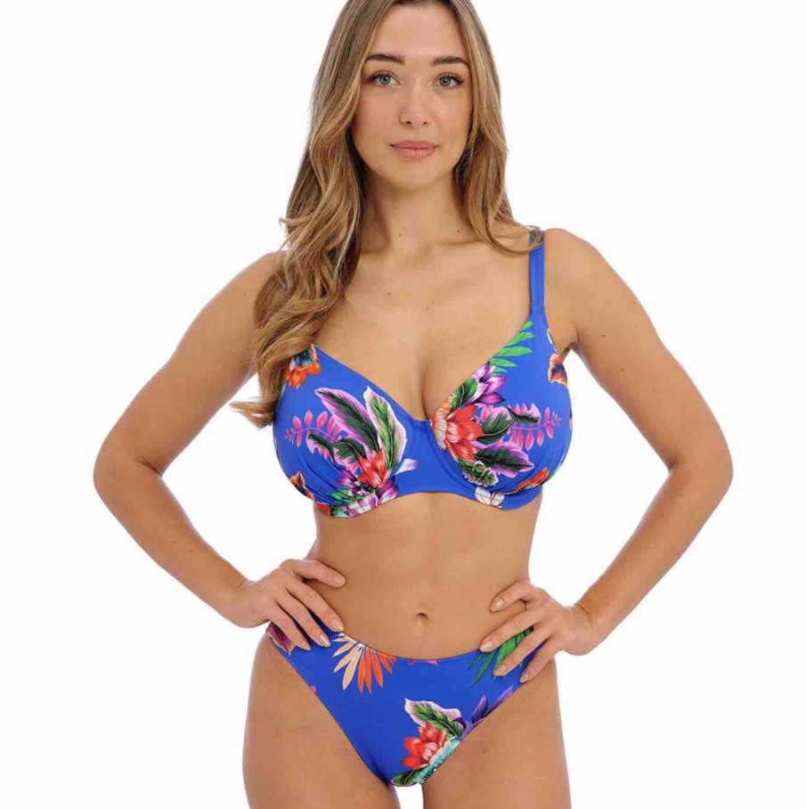 Swim Fantasie Swim Balcony Bikinis | Halkidiki Gathered Full Cup Bikini Top