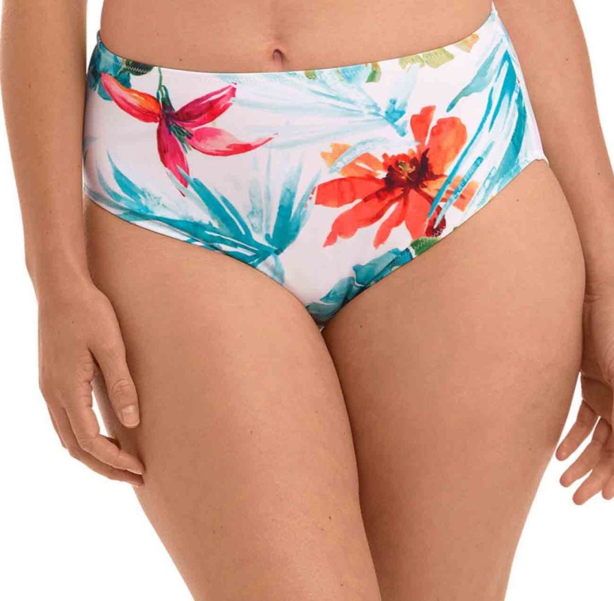 Swim Fantasie Swim Bikini Briefs | Kiawah Island High Waist Bikini Brief