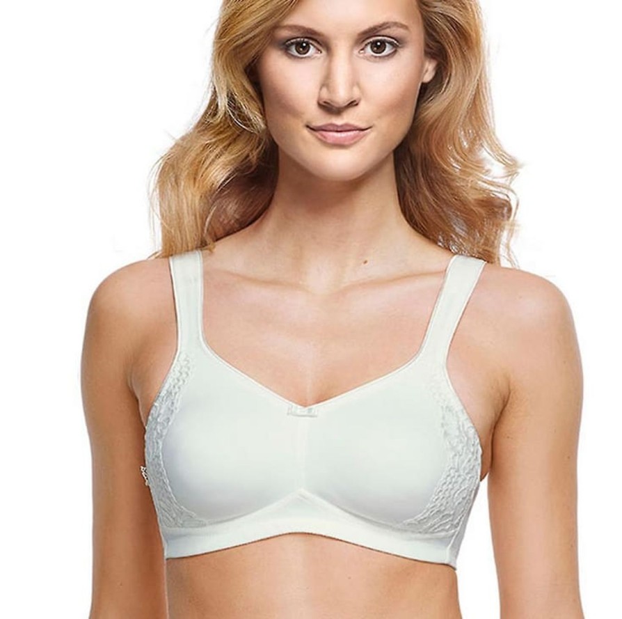 Lingerie Storm in a D cup Wirefree Bras | London Minimizer Soft Cup Bra