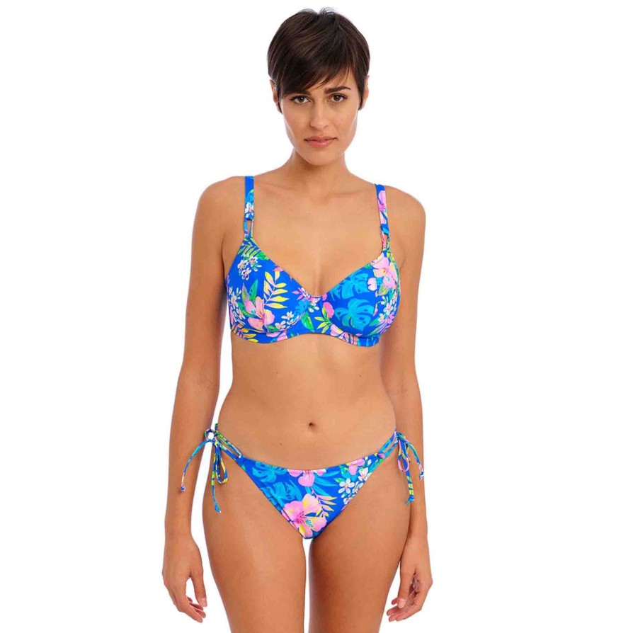 Swim Freya Swim Plunge Bikinis | Hot Tropics Plunge Bikini Top