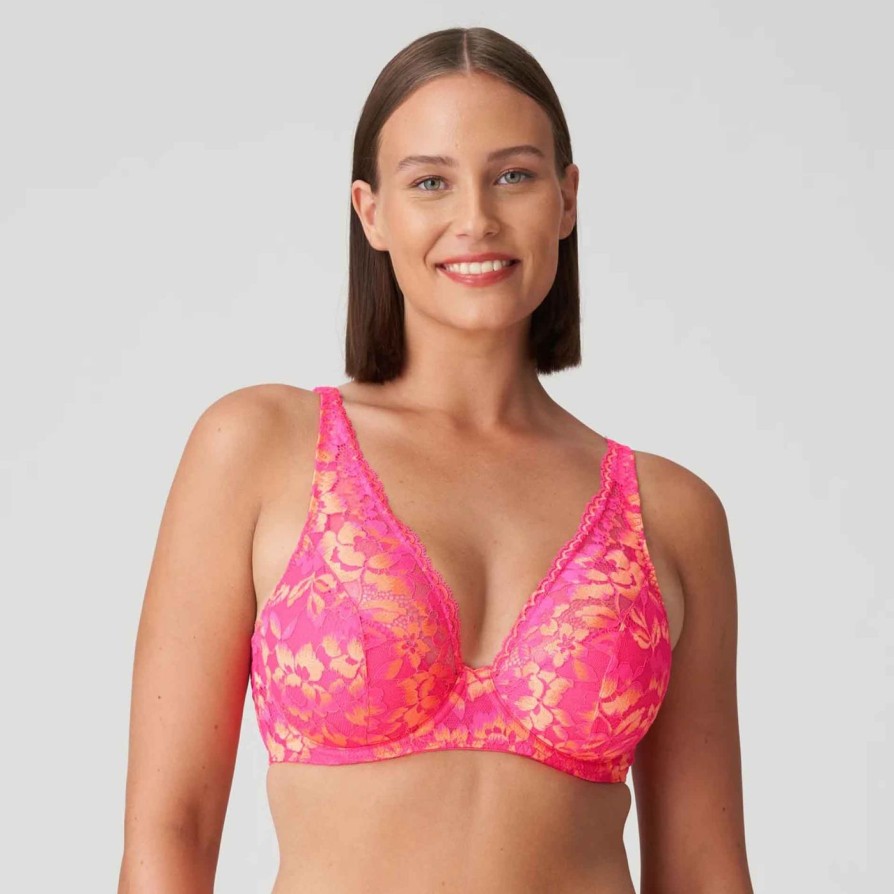 Lingerie Primadonna Twist Plunge Bras | Verao Half Padded Plunge Bra