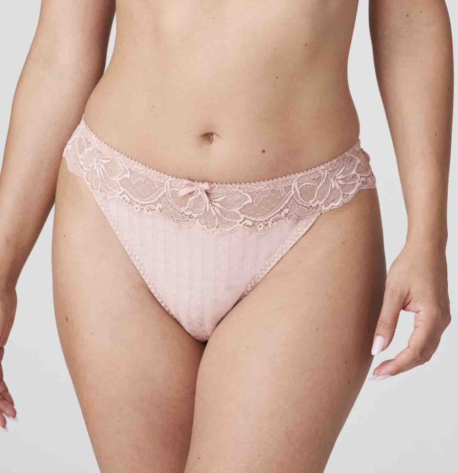 Lingerie PrimaDonna Thongs | Madison Thong Powder Rose