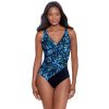 Swim Miraclesuit Control Swimsuits | Sophisticat Oceanus One Piece V Neck Shaping Swimsuit