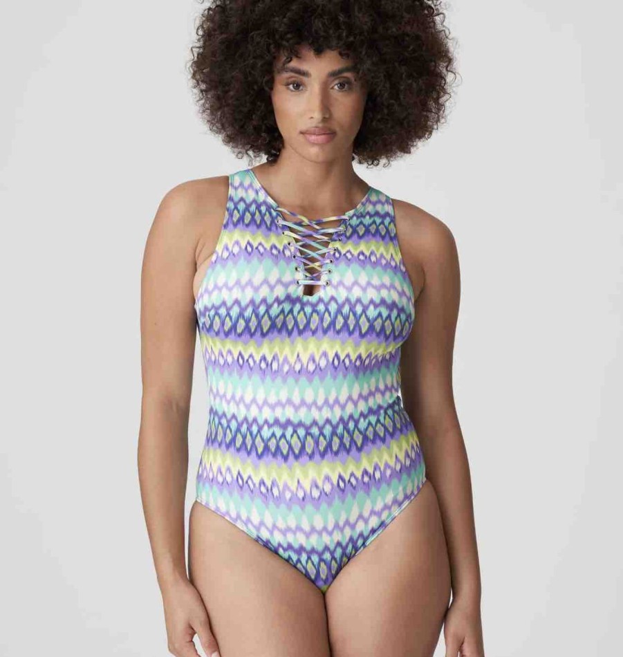 Swim Primadonna Swim Wirefree Swimsuits | Holiday Mezcalita Blue Special Swimsuit