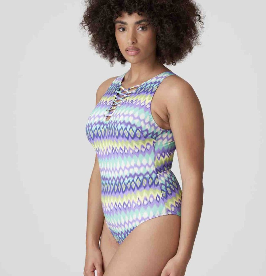 Swim Primadonna Swim Wirefree Swimsuits | Holiday Mezcalita Blue Special Swimsuit