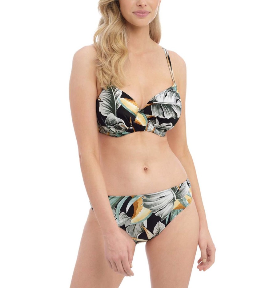 Swim Fantasie Swim Bikini Briefs | Bamboo Grove Mid Rise Bikini Brief