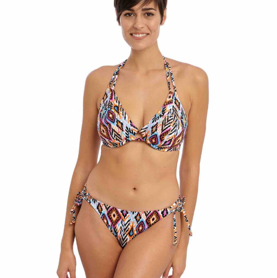 Swim Freya Swim Halterneck Bikinis | Viva La Fiesta Halter Bikini Top