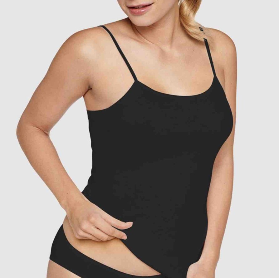 Lingerie Naturana Lounge&Sleepwear | Organic Cotton Spaghetti Strap Camisole Top