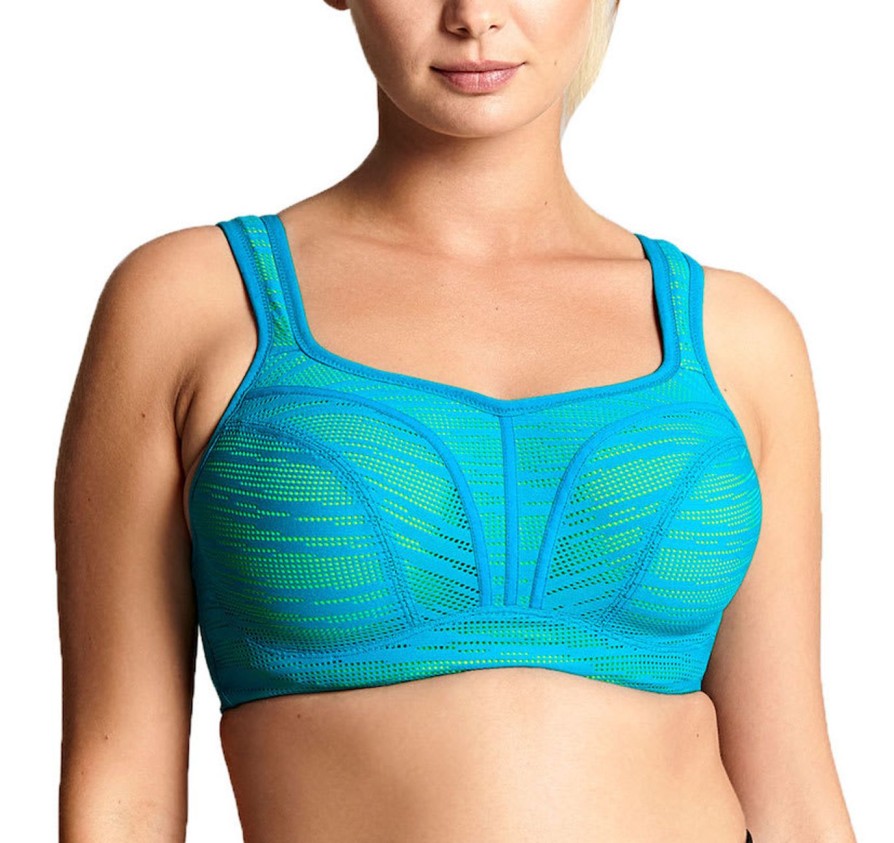 Sports Panache Sports bra High Impact | Panache Sports Bra Teal/Lime