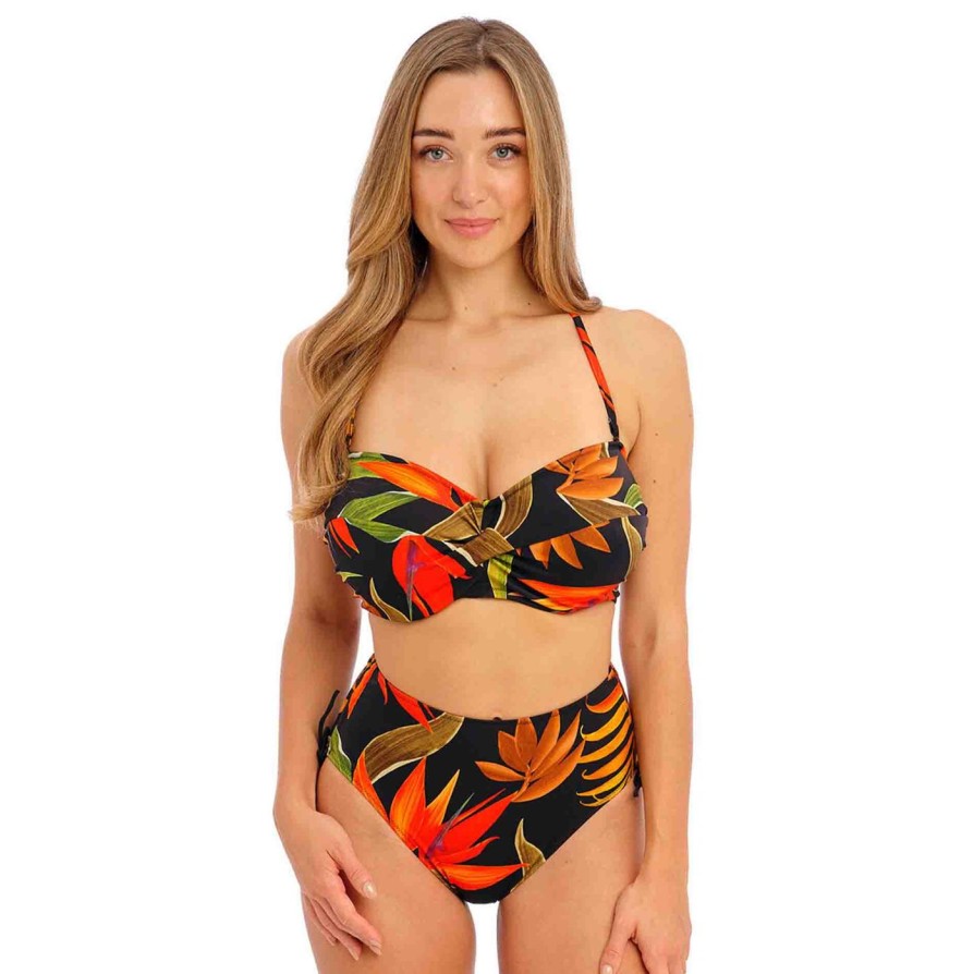 Swim Fantasie Swim Bandeau Bikinis | Pichola Twist Bandeau Bikini Top