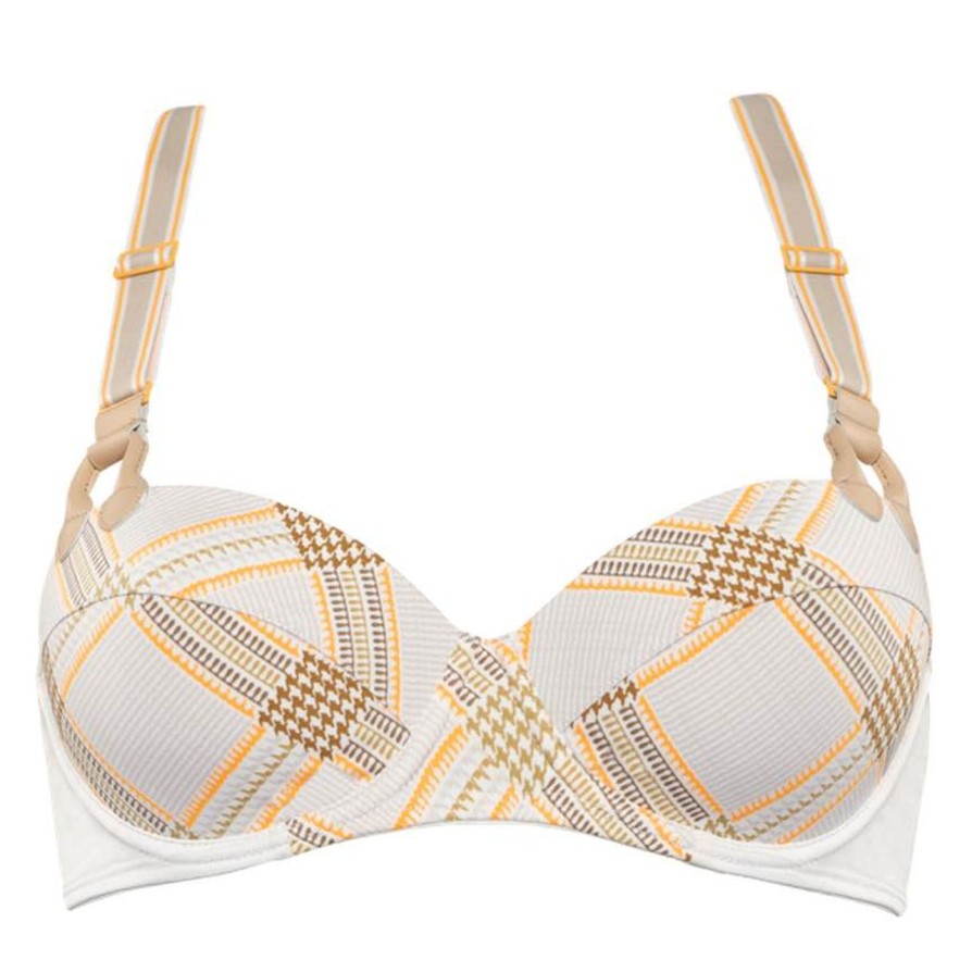 Lingerie Marlies Dekkers Balcony Bras | Gloria Summer Tweed Balcony Bra