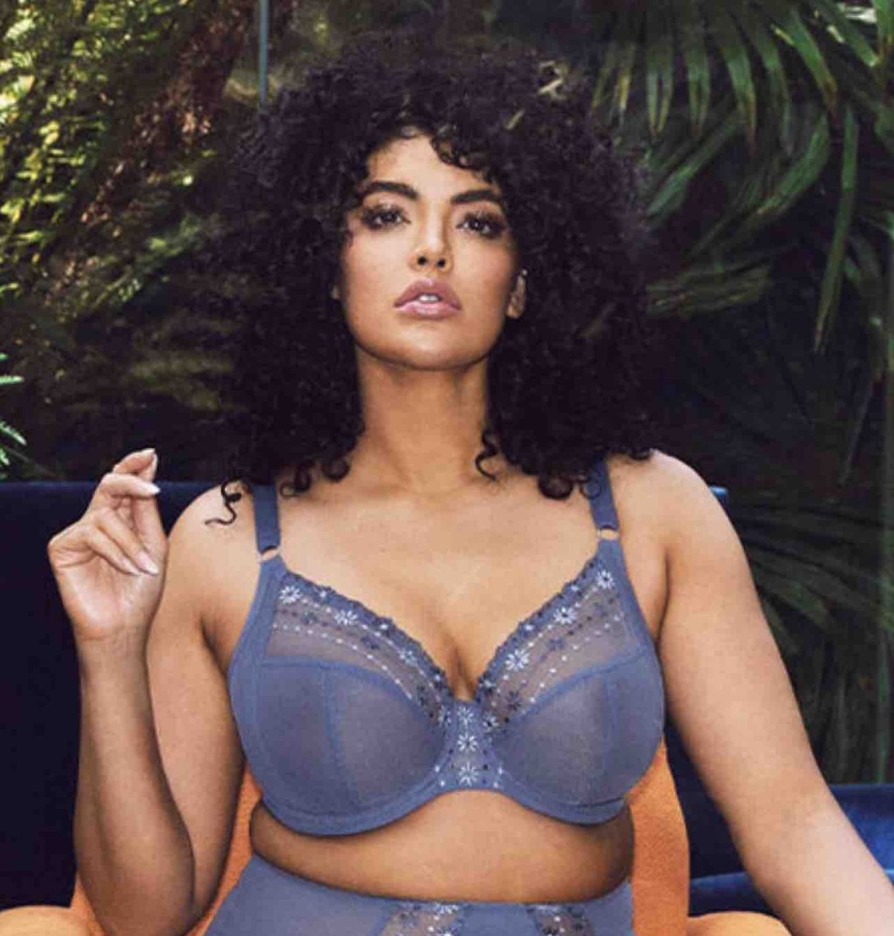 Lingerie Elomi Plunge Bras | Matilda Denim Daisy Plunge Bra